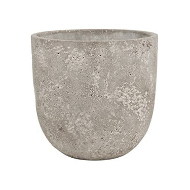BUTLERS Pflanztopf Outdoor Ø 13cm Beton -FLORAL Basic - Pflanzentopf für innen und außen | Übertopf zur Dekoration von Balkon, Küche, Fensterbank, Pflanzregal, Wohnzimmer im Sale